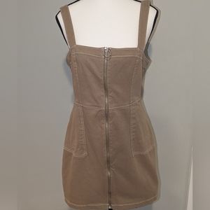 H&M Overall Dress (Size: 10)